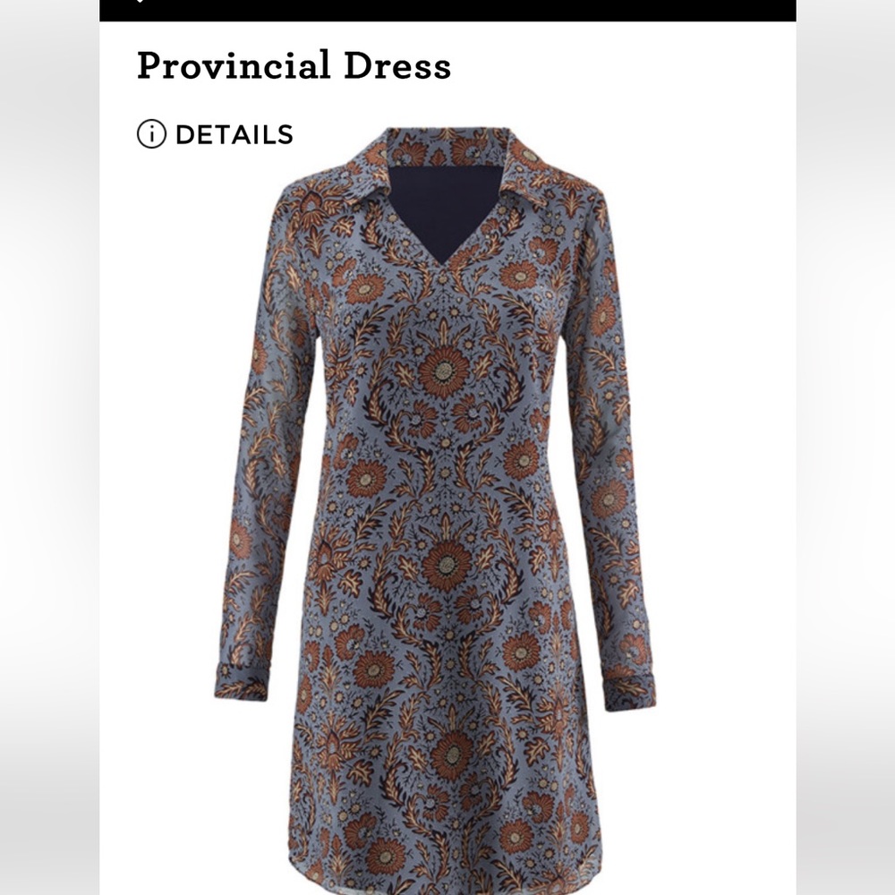 Cabi short collared dress